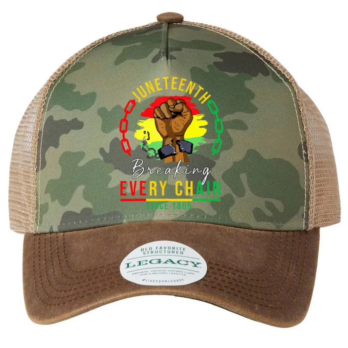 Breaking Every Chain Since 1865 Juneteenth Freedom Legacy Tie Dye Trucker Hat