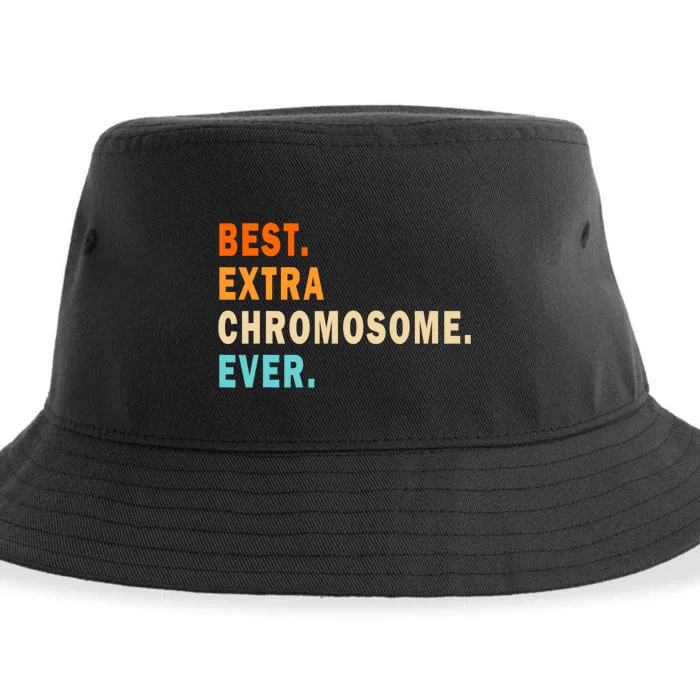 Best Extra Chromosome Ever Sustainable Bucket Hat