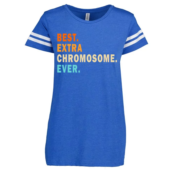 Best Extra Chromosome Ever Enza Ladies Jersey Football T-Shirt