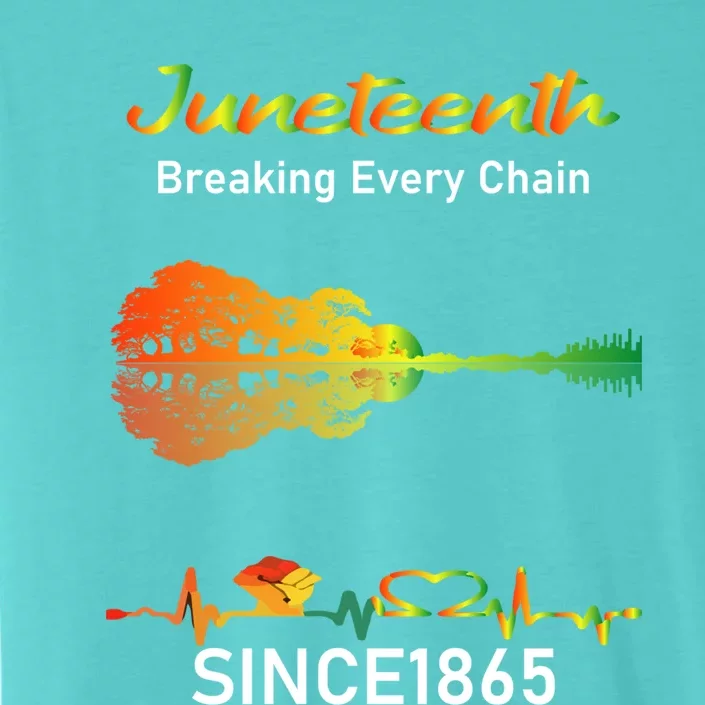 Breaking Every Chain Since 1865 Junenth Freedom Gift ChromaSoft Performance T-Shirt