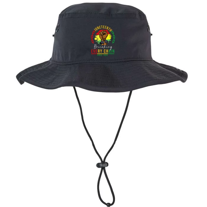 Breaking Every Chain Since 1865  Juneteenth Freedom Legacy Cool Fit Booney Bucket Hat