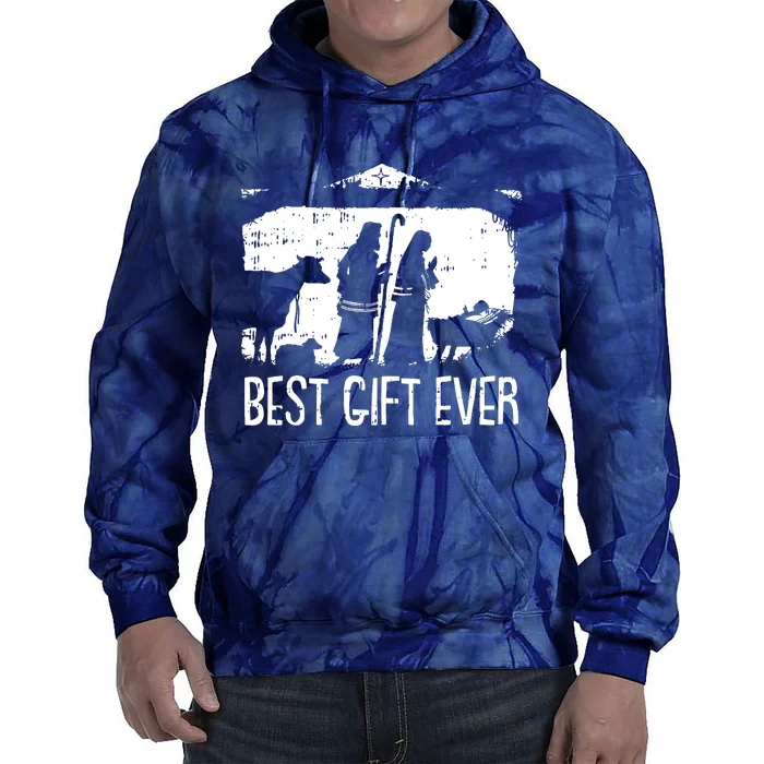 Best Ever Christmas Cool Jesus Tie Dye Hoodie