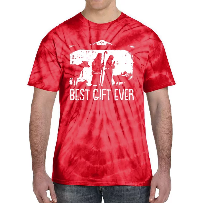 Best Ever Christmas Cool Jesus Tie-Dye T-Shirt