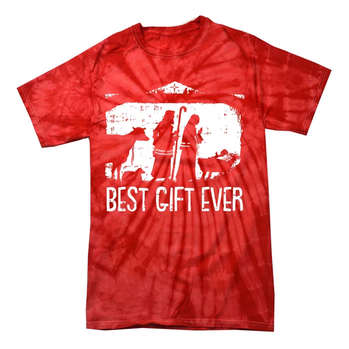 Best Ever Christmas Cool Jesus Tie-Dye T-Shirt