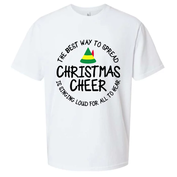 Buddy Elf Christmas Cheer 2024 Sueded Cloud Jersey T-Shirt