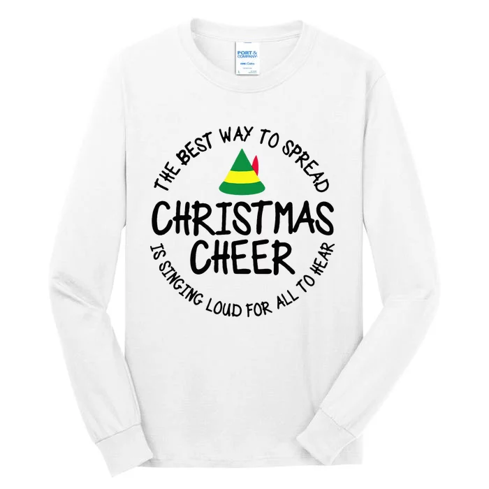 Buddy Elf Christmas Cheer 2024 Tall Long Sleeve T-Shirt