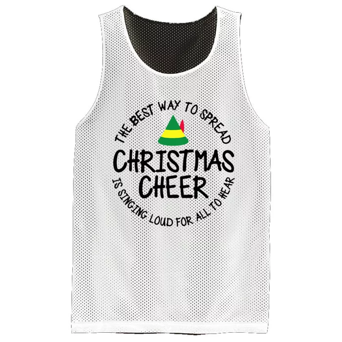 Buddy Elf Christmas Cheer 2024 Mesh Reversible Basketball Jersey Tank