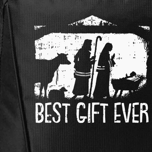 Best Ever Christmas Cool Jesus Nativity Scene Christian City Backpack