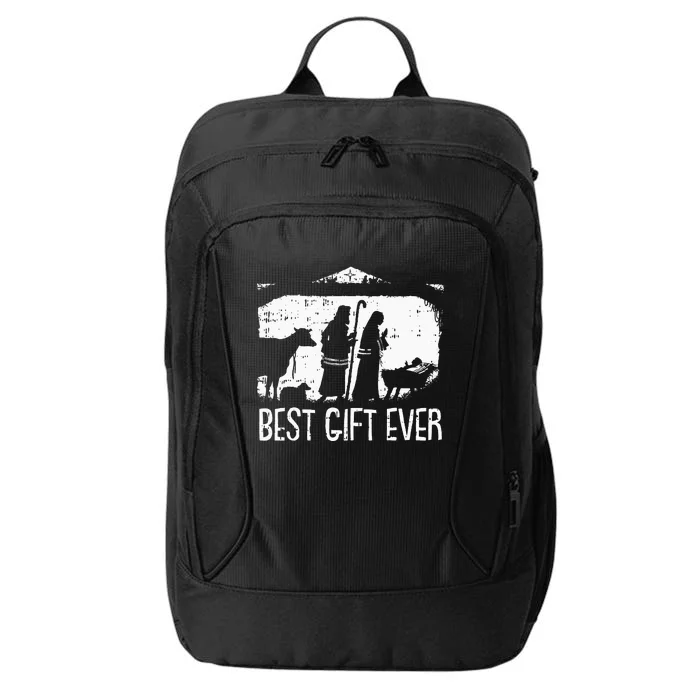 Best Ever Christmas Cool Jesus Nativity Scene Christian City Backpack