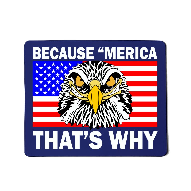 Because 'Merica That's Why! Eagle Mousepad