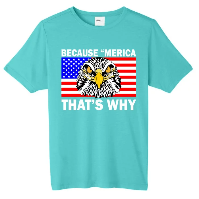 Because 'Merica That's Why! Eagle ChromaSoft Performance T-Shirt