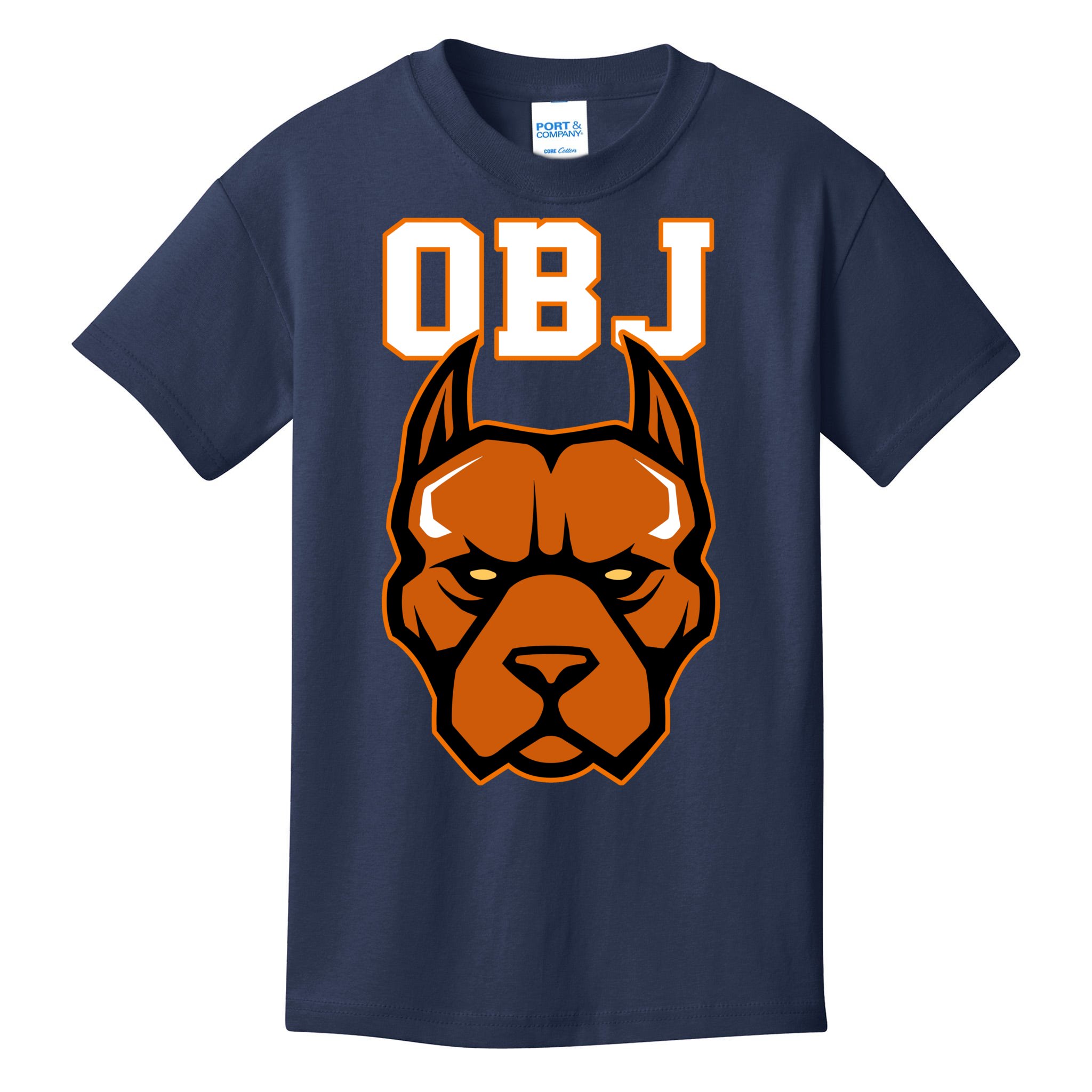 Teeshirtpalace Beckham Jr Dawg Pound Obj Kids T-Shirt