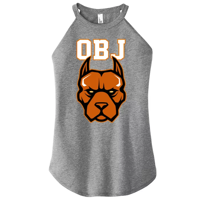 Beckham Jr Dawg Pound OBJ Women’s Perfect Tri Rocker Tank