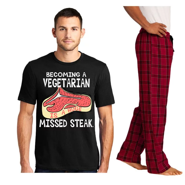 Becoming A Vegetarian is a Huge Missed Steak Pajama Set