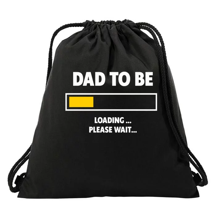 Best Expecting Dad, Daddy & Father Drawstring Bag