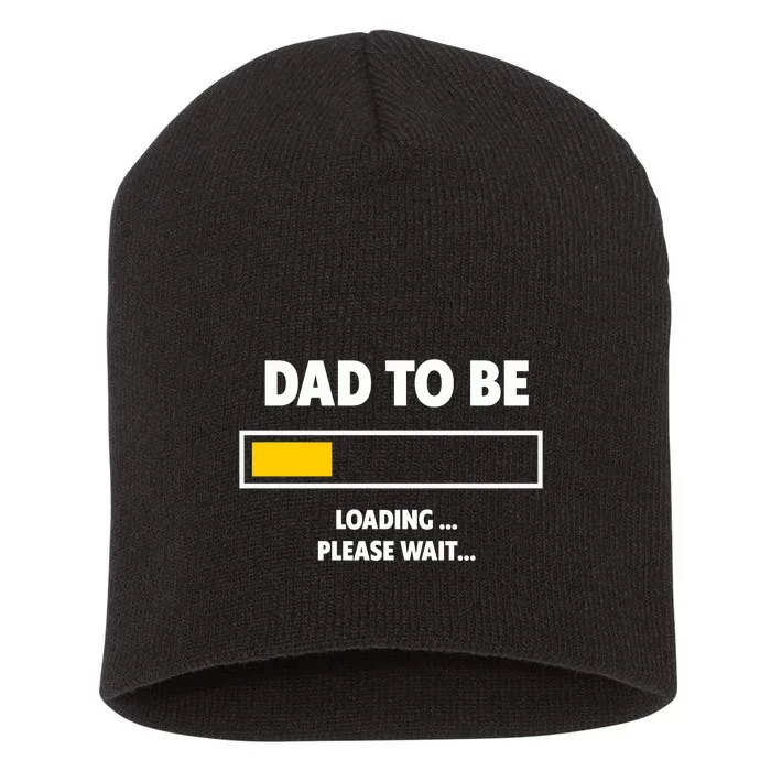 Best Expecting Dad, Daddy & Father Short Acrylic Beanie