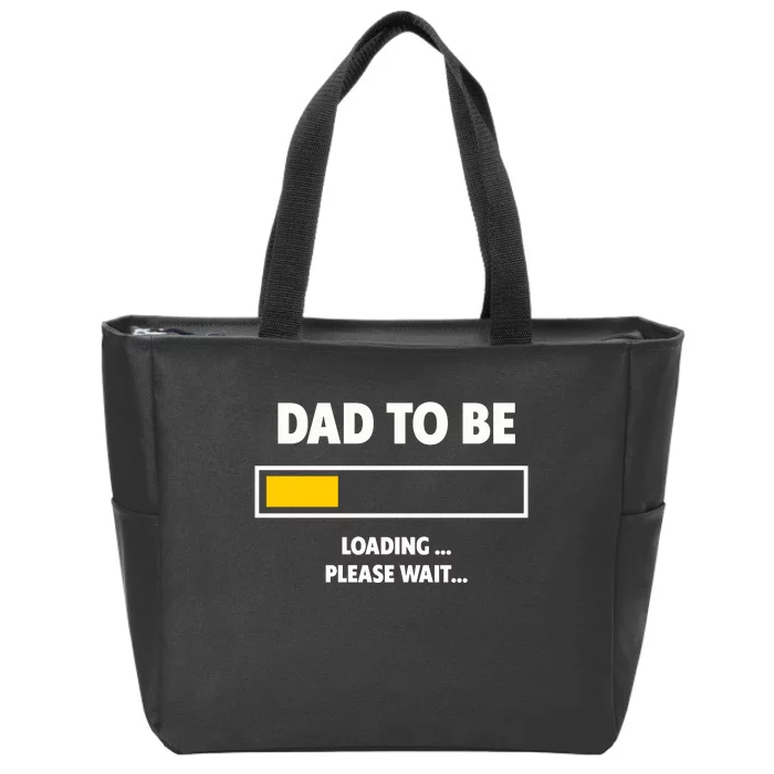 Best Expecting Dad, Daddy & Father Zip Tote Bag