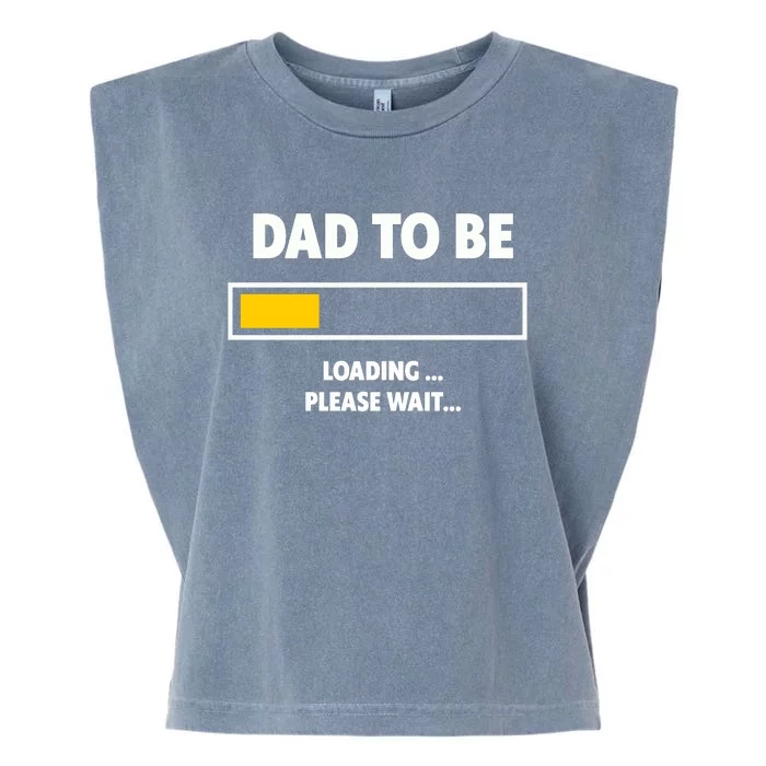 Best Expecting Dad, Daddy & Father Garment-Dyed Women's Muscle Tee