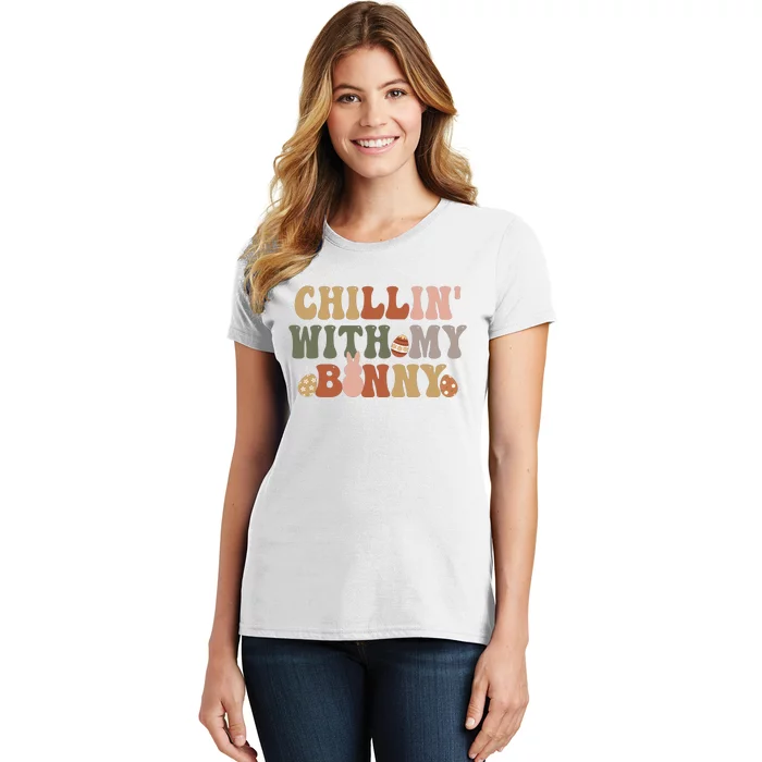 Retro Vintage Bunny Easter Day Women's T-Shirt