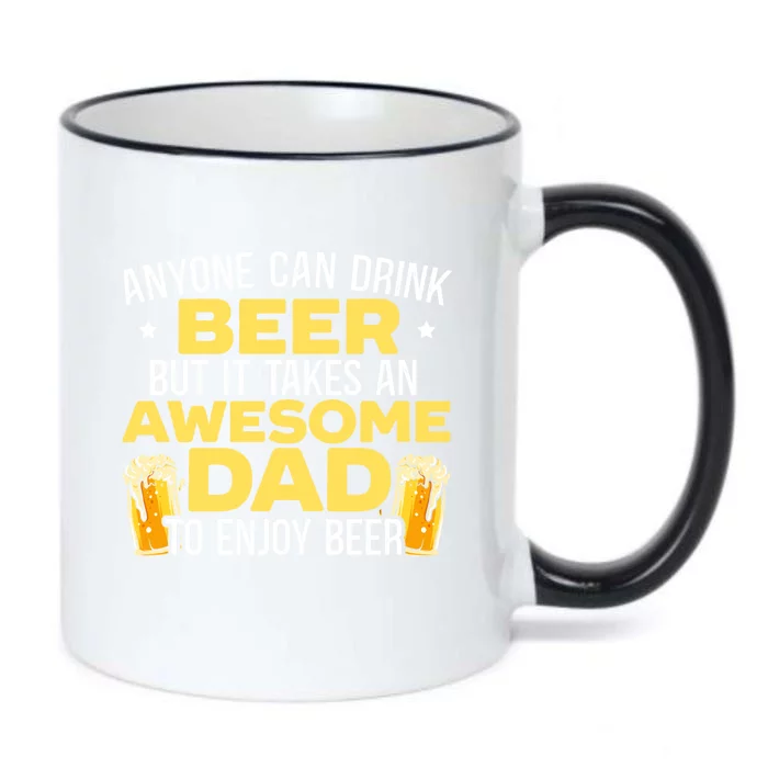 Beer Er Daddy Alcoholic Papa Fathers Day Fatherhood Great Gift Black Color Changing Mug