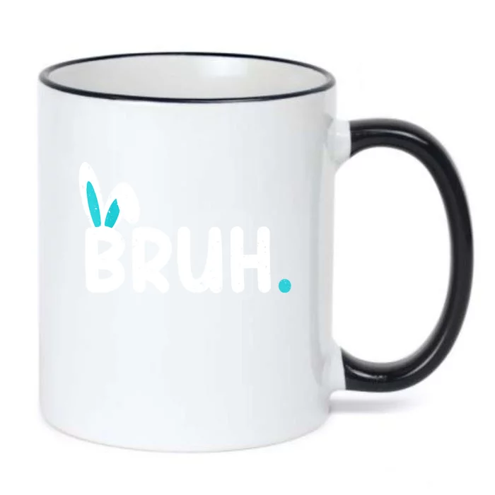 Bruh Easter Day Meme Funny Saying Bro Greeting Teens Black Color Changing Mug