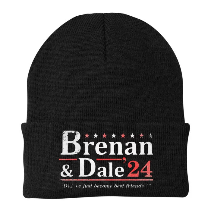 Brennan Election Dale 2024 Prestige Worldwide Funny Support Knit Cap Winter Beanie