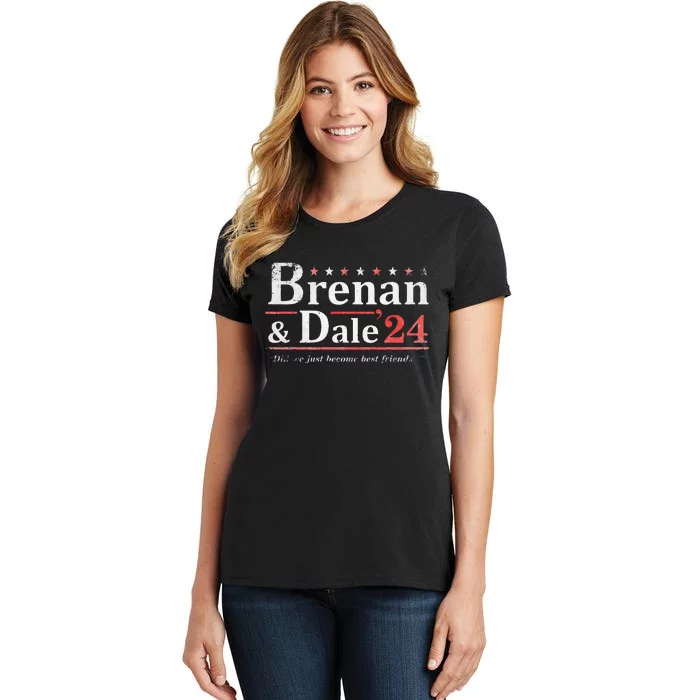 Brennan Election Dale 2024 Prestige Worldwide Funny Support Women's T-Shirt