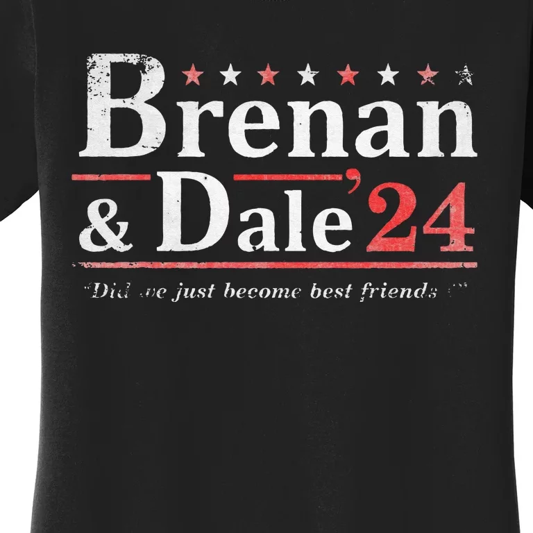 Brennan Election Dale 2024 Prestige Worldwide Funny Support Women's T-Shirt