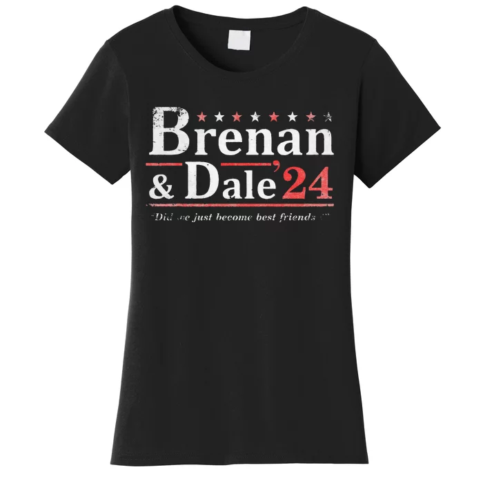 Brennan Election Dale 2024 Prestige Worldwide Funny Support Women's T-Shirt