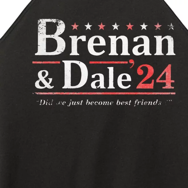 Brennan Election Dale 2024 Prestige Worldwide Funny Support Women’s Perfect Tri Rocker Tank