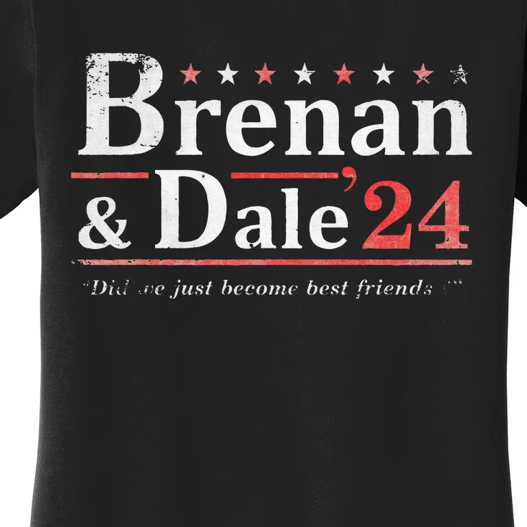 Brennan Election Dale 2024 Prestige Worldwide Funny Support Women's T-Shirt