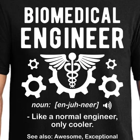 Biomedical Engineer Definition Funny Biomedical Engineering Gift Pajama Set