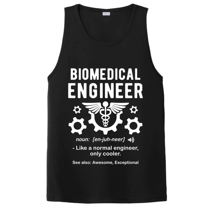 Biomedical Engineer Definition Funny Biomedical Engineering Gift Performance Tank