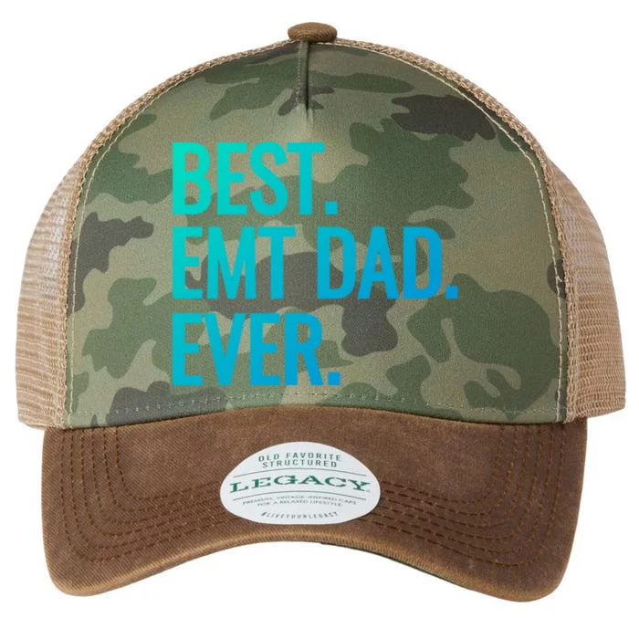 Best Emt Dad Ever Ambulance Worker Fathers Day Ems Workers Meaningful Gift Legacy Tie Dye Trucker Hat