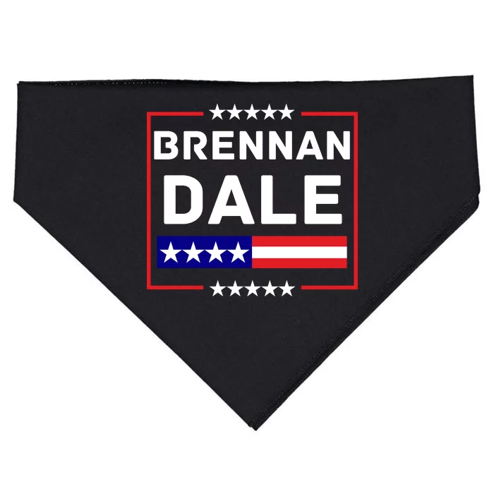 Brennan Election Dale 2024 Prestige Worldwide Funny Support USA-Made Doggie Bandana