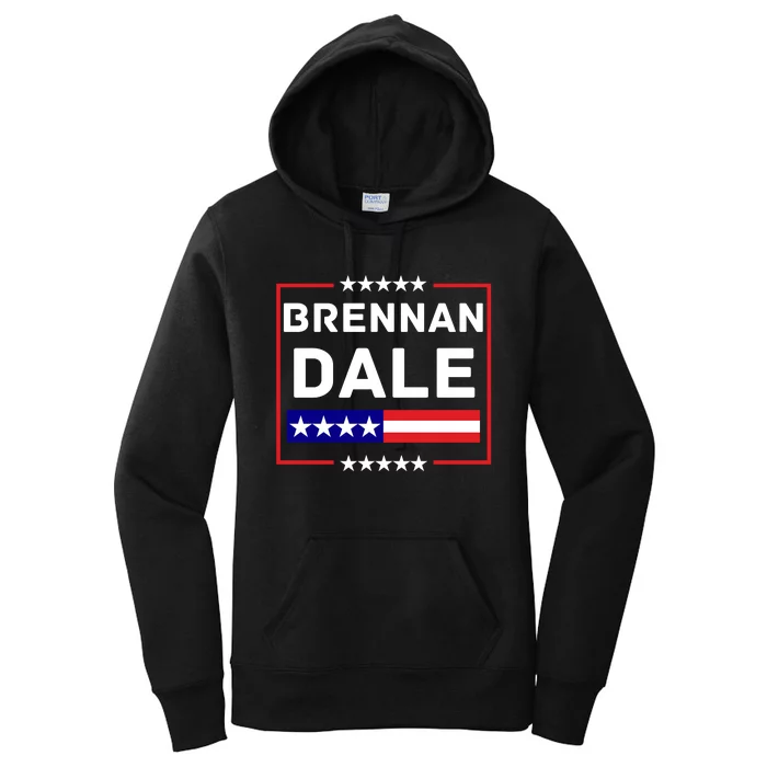 Brennan Election Dale 2024 Prestige Worldwide Funny Support Women's Pullover Hoodie