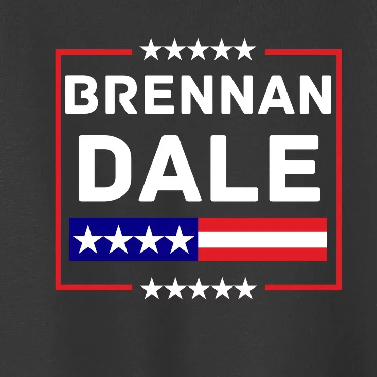 Brennan Election Dale 2024 Prestige Worldwide Funny Support Toddler T-Shirt