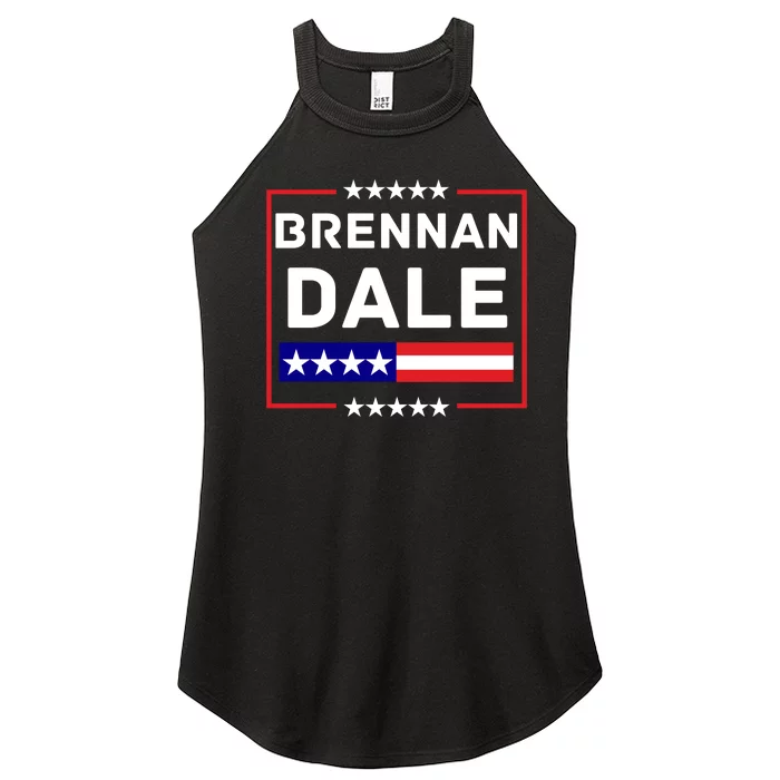 Brennan Election Dale 2024 Prestige Worldwide Funny Support Women’s Perfect Tri Rocker Tank