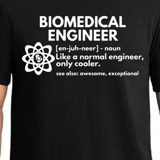 Biomedical Engineer Definition Funny Engineering Gift Pajama Set