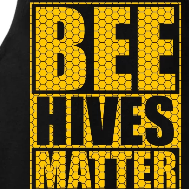 Bee Hives Matter Ladies Tri-Blend Wicking Tank