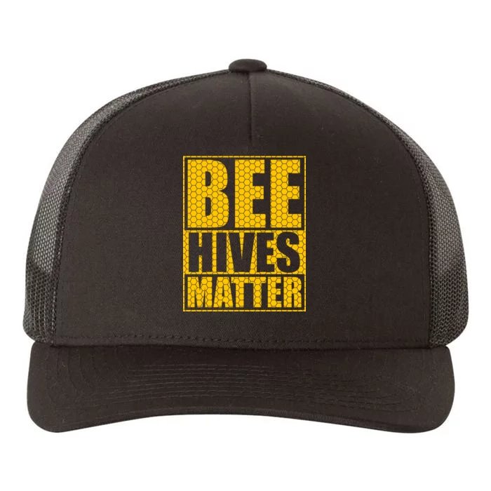 Bee Hives Matter Yupoong Adult 5-Panel Trucker Hat