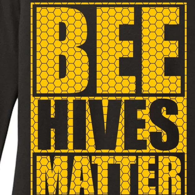 Bee Hives Matter Womens CVC Long Sleeve Shirt