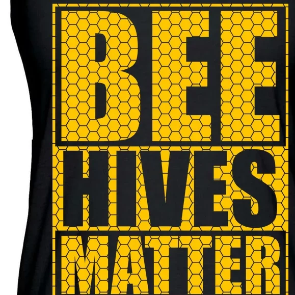 Bee Hives Matter Ladies Essential Flowy Tank