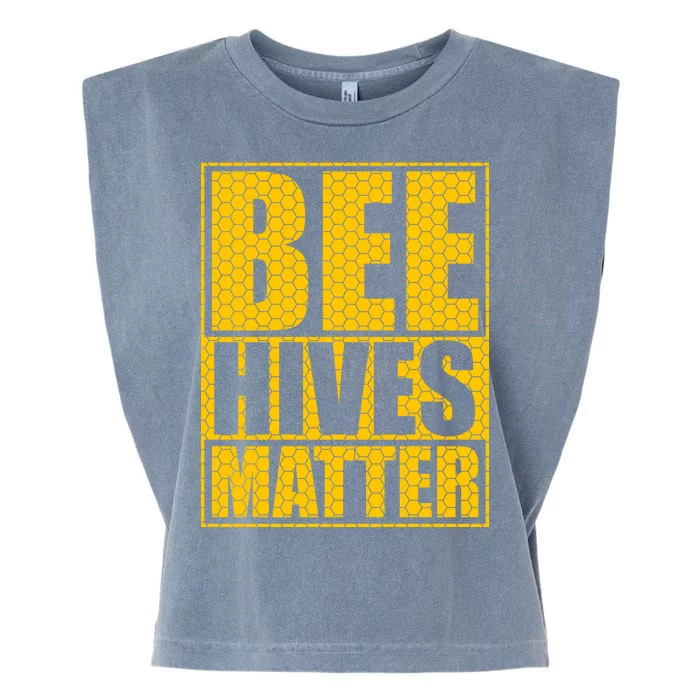 Bee Hives Matter Garment-Dyed Women's Muscle Tee