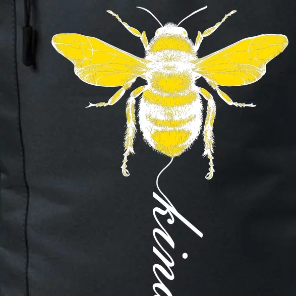 Bee Kind Bumblebee Script Daily Commute Backpack