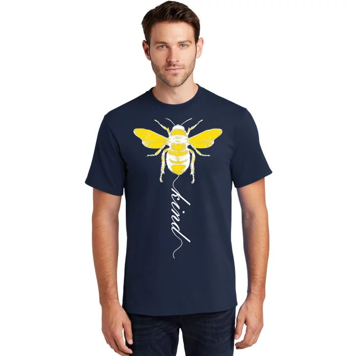 Bee Kind Bumblebee Script Tall T-Shirt