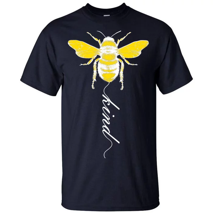 Bee Kind Bumblebee Script Tall T-Shirt