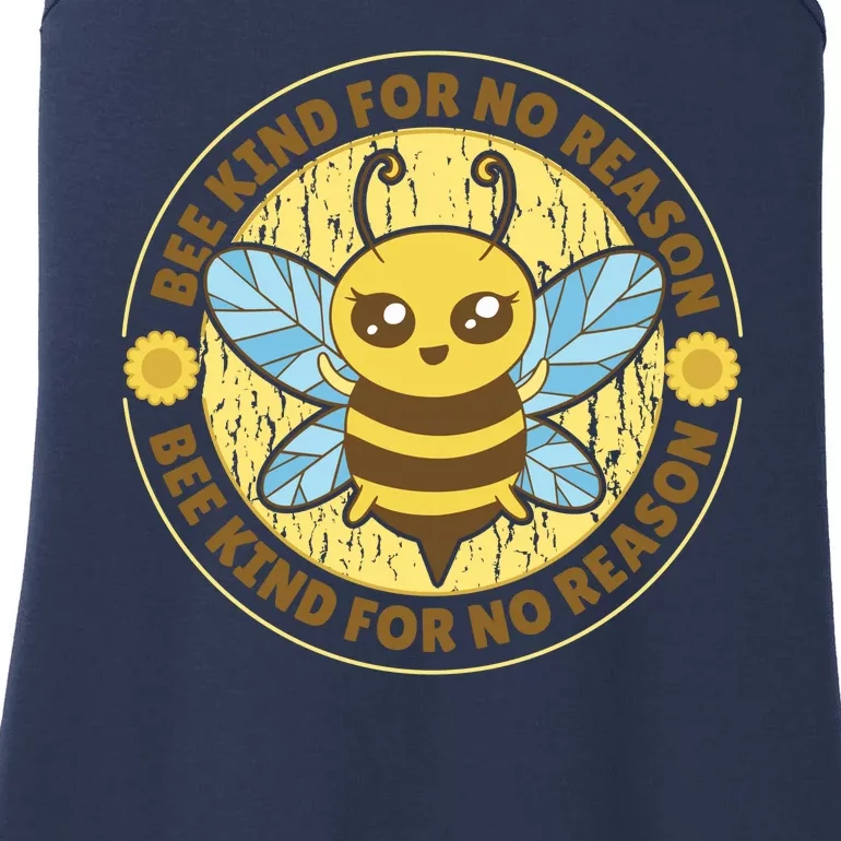 Bee Kind For No Reason Ladies Essential Tank