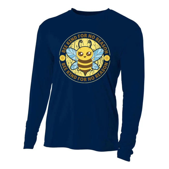 Bee Kind For No Reason Cooling Performance Long Sleeve Crew