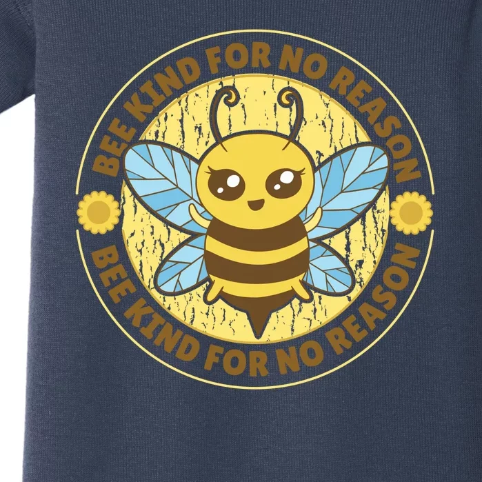 Bee Kind For No Reason Baby Bodysuit